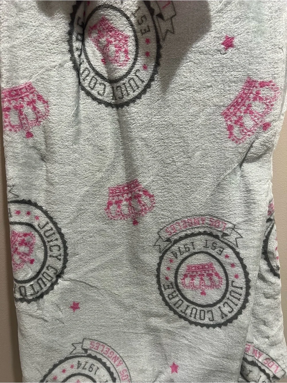 Juicy couture throw blanket‎